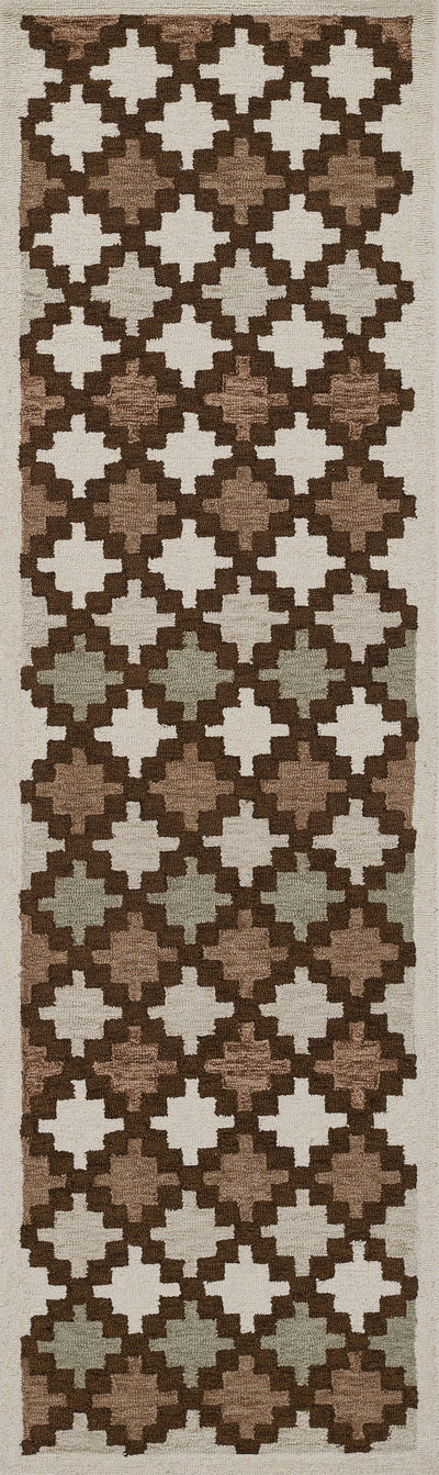 Erin Gates Abbot ABB-2 Neutral Hand Tufted Area Rug by Momeni