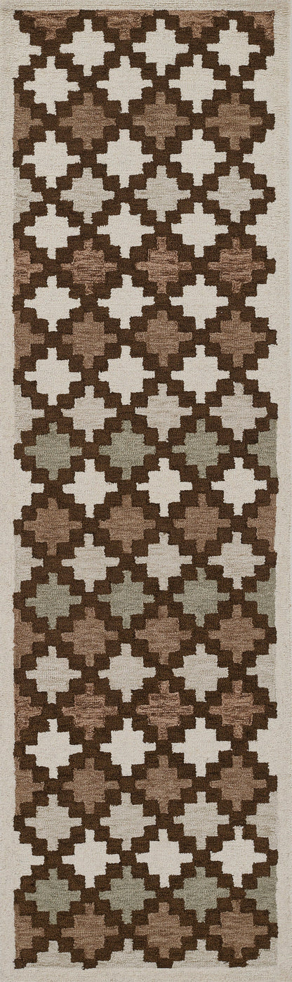 Erin Gates Abbot ABB-2 Neutral Hand Tufted Area Rug by Momeni
