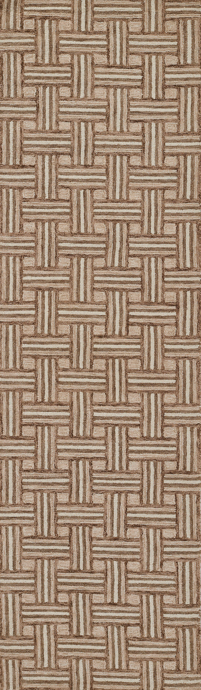 Erin Gates Abbot ABB-3 Neutral Hand Tufted Area Rug by Momeni