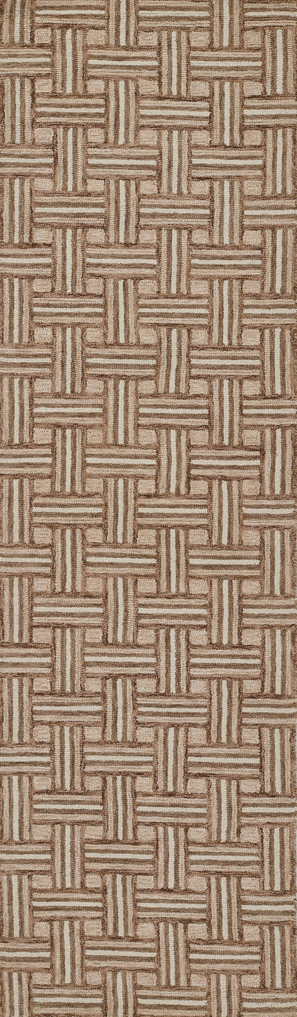 Erin Gates Abbot ABB-3 Neutral Hand Tufted Area Rug by Momeni
