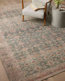 Angela Rose x Loloi Aubrey AUB-02 Aqua / Sand Area Rug
