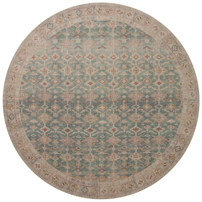 Angela Rose x Loloi Aubrey AUB-02 Aqua / Sand Area Rug