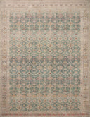 Angela Rose x Loloi Aubrey AUB-02 Aqua / Sand Area Rug