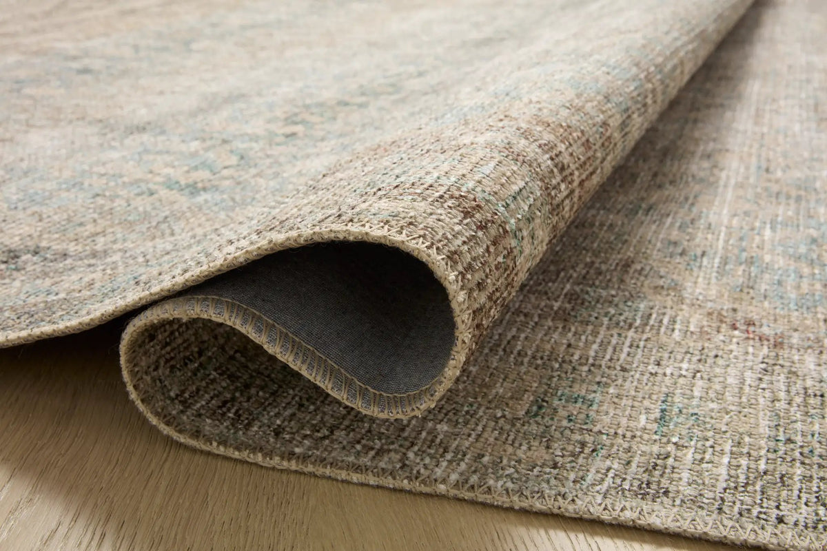 Aubrey AUB-03 Jade / Natural Area Rug by Angela Rose x Loloi