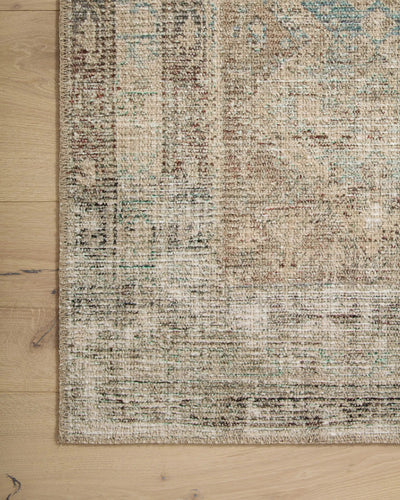 Aubrey AUB-03 Jade / Natural Area Rug by Angela Rose x Loloi