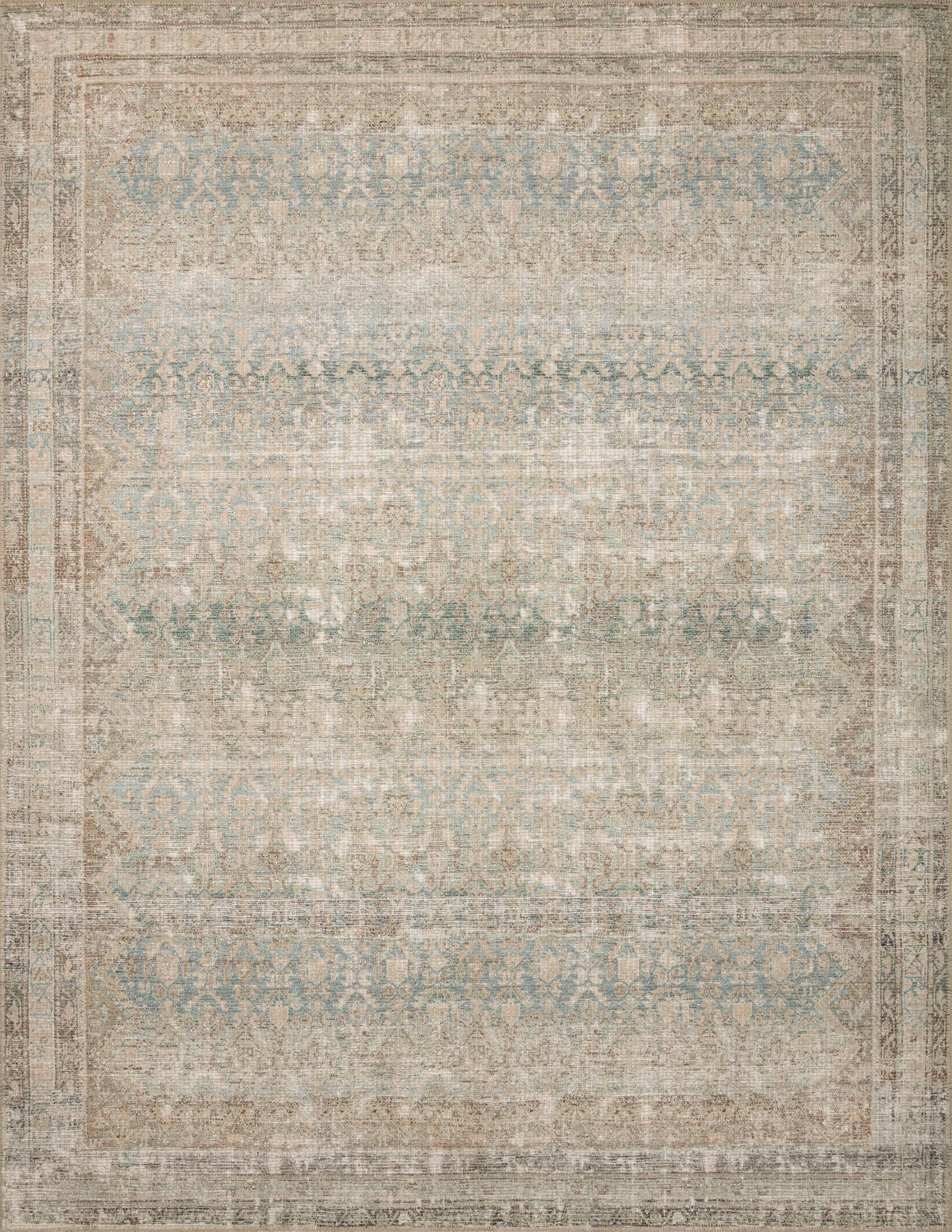 Angela Rose x Loloi Aubrey AUB-03 Jade / Natural Area Rug