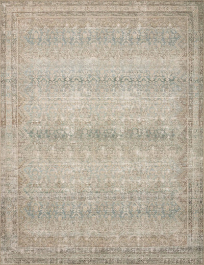 Aubrey AUB-03 Jade / Natural Area Rug by Angela Rose x Loloi