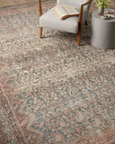 Angela Rose x Loloi Aubrey AUB-03 Ocean / Spice Area Rug