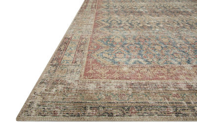Aubrey AUB-03 Ocean / Spice Area Rug by Angela Rose x Loloi