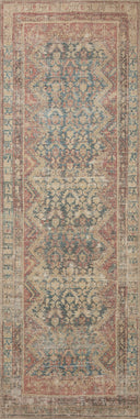 Angela Rose x Loloi Aubrey AUB-03 Ocean / Spice Area Rug