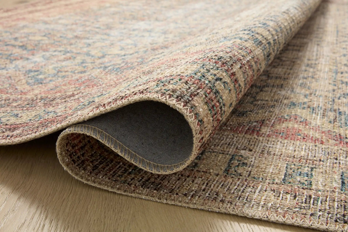 Aubrey AUB-03 Ocean / Spice Area Rug by Angela Rose x Loloi