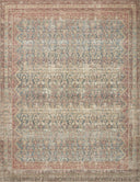 Angela Rose x Loloi Aubrey AUB-03 Ocean / Spice Area Rug