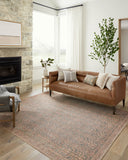 Angela Rose x Loloi Aubrey AUB-04 Blue / Terracotta Area Rug