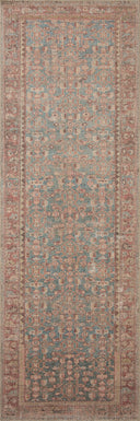 Angela Rose x Loloi Aubrey AUB-04 Blue / Terracotta Area Rug