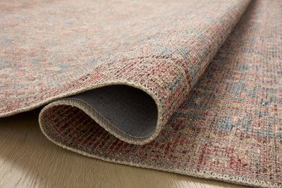 Angela Rose x Loloi Aubrey AUB-04 Blue / Terracotta Area Rug