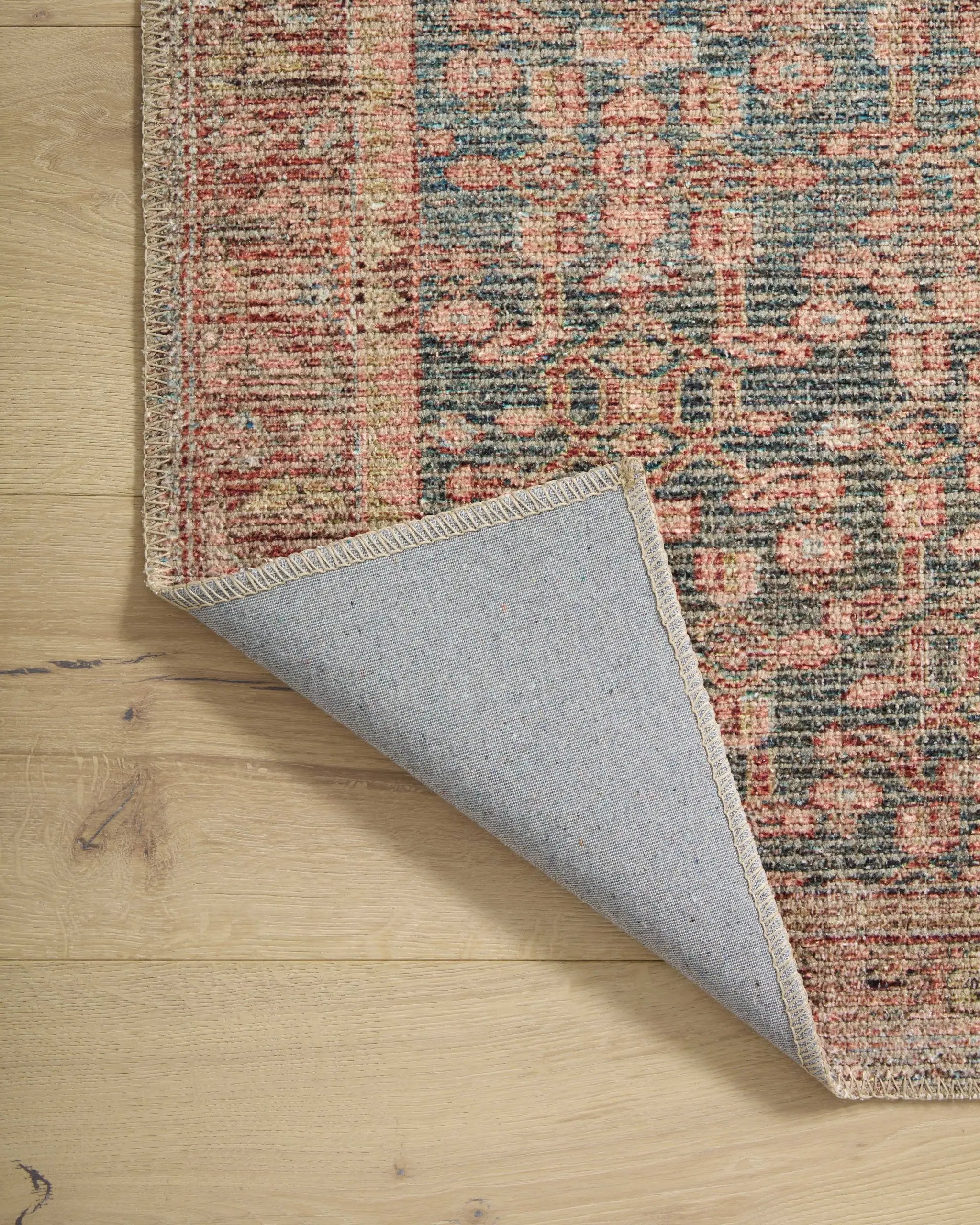 Aubrey AUB-04 Blue / Terracotta Area Rug by Angela Rose x Loloi