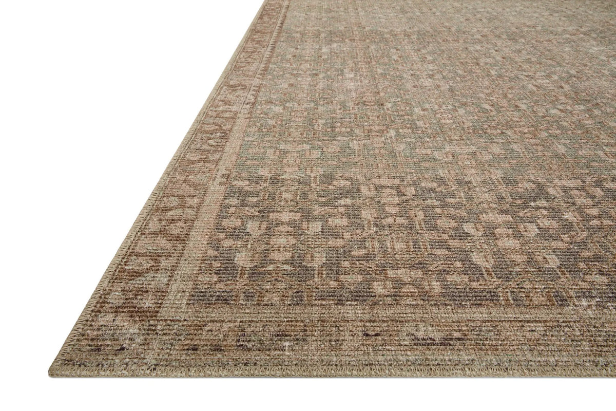 Aubrey AUB-04 Sage / Bark Area Rug by Angela Rose x Loloi