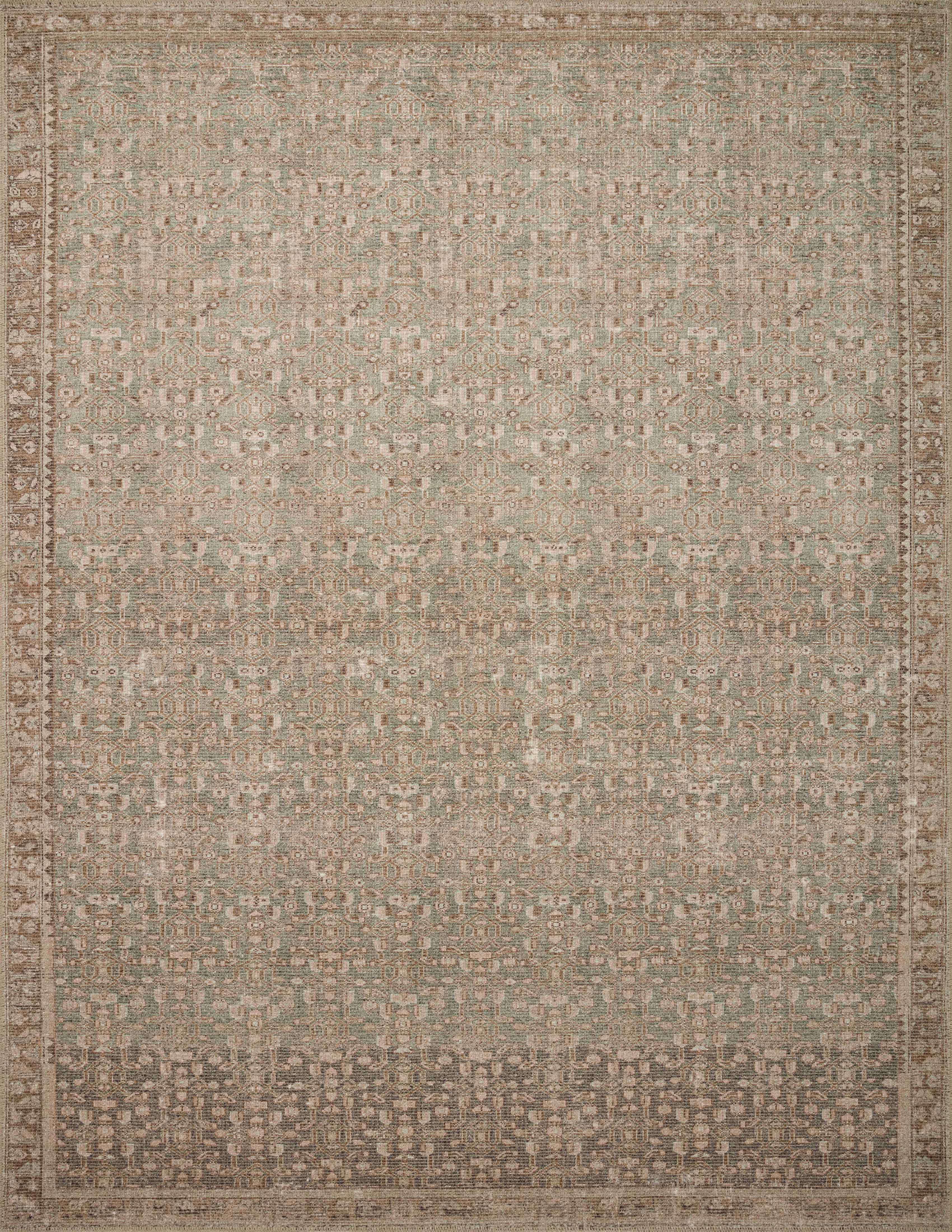 Angela Rose x Loloi Aubrey AUB-04 Sage / Bark Area Rug