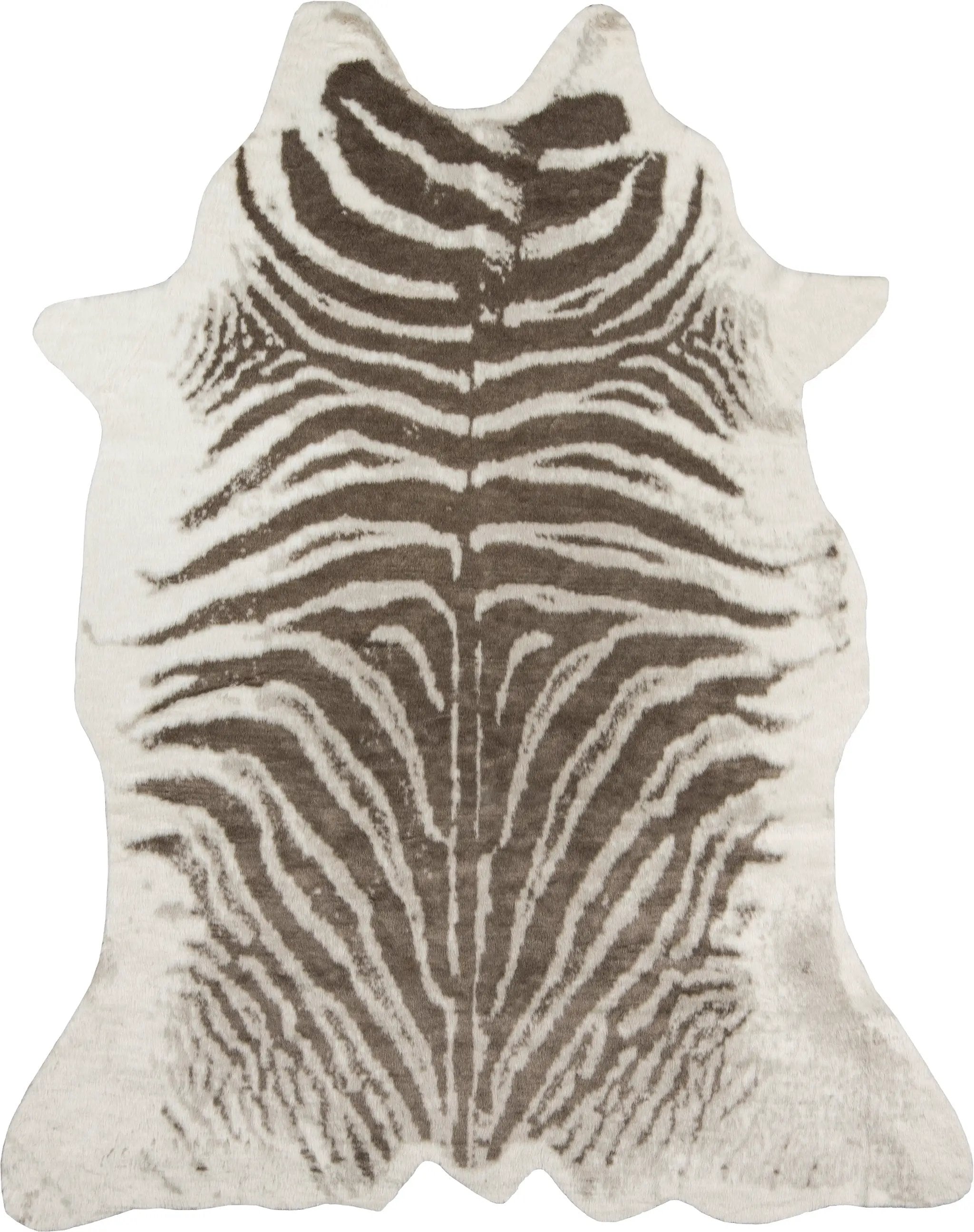 Acadia ACA-1 (Zebra) Gray Area Rug by Erin Gates by Momeni