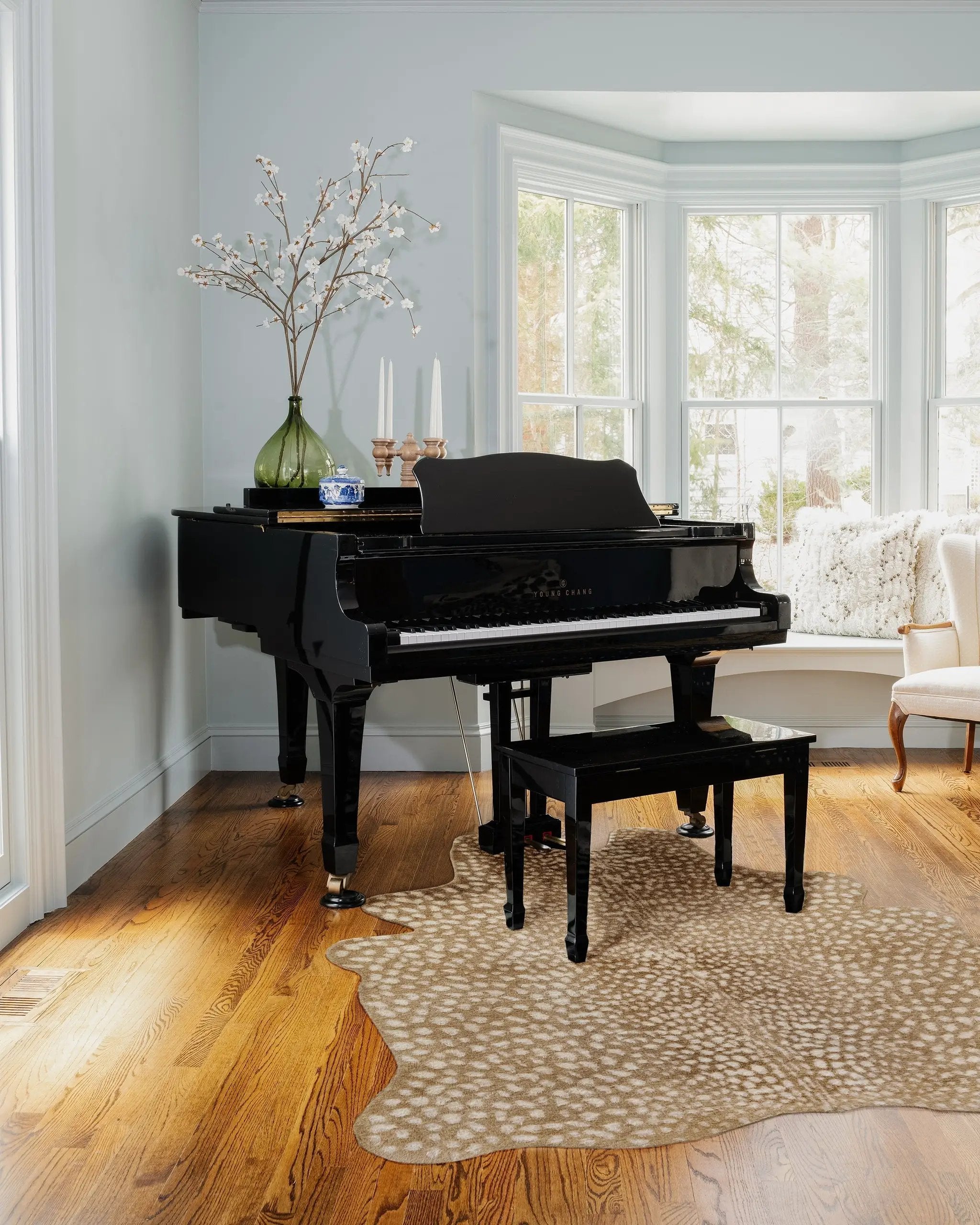 Acadia ACA-2 (Cheetah) Beige Area Rug by Erin Gates by Momeni