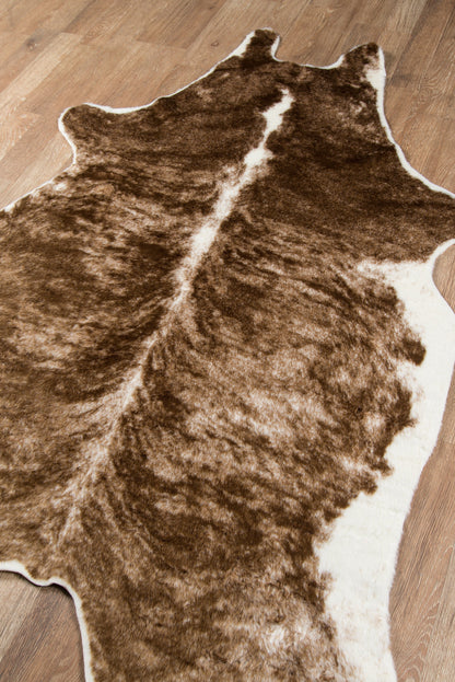 Erin Gates Acadia ACA-3 Brown Brindle Area Rug by Momeni