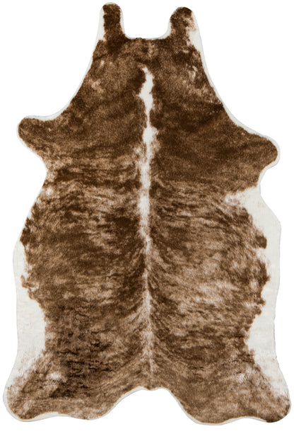 Erin Gates Acadia ACA-3 Brown Brindle Area Rug by Momeni