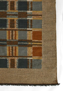 Adobe ADO-3 Hand-Woven Blue Area Rug