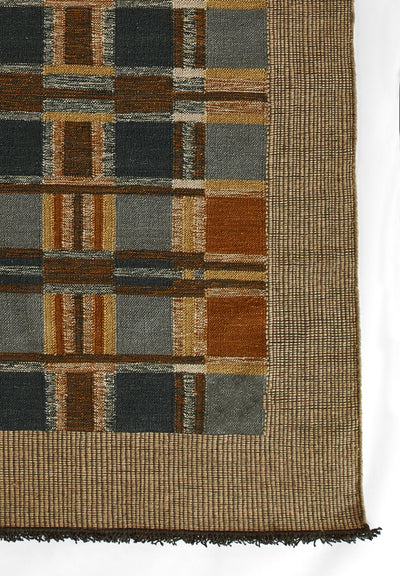 Momeni Adobe ADO-3 Blue Hand Woven Area Rug