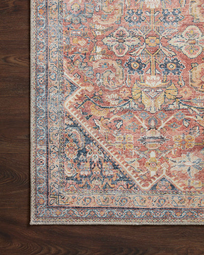 Loloi Adrian ADR-02 Rust / Denim Area Rug