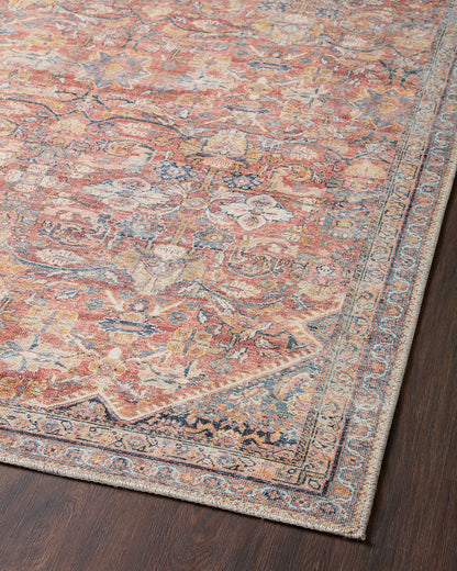 Loloi Adrian ADR-02 Rust / Denim Area Rug