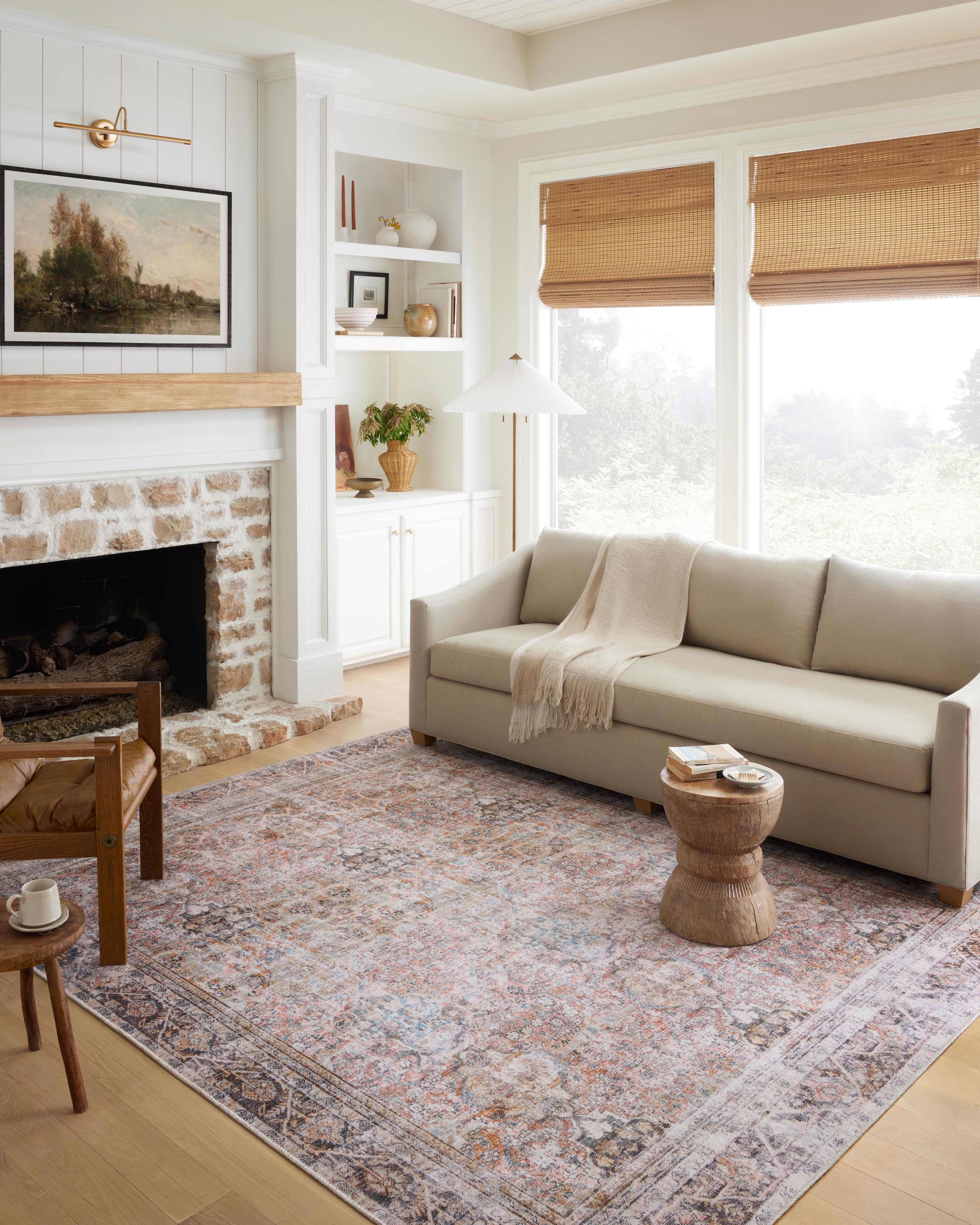 Loloi Adrian ADR-05 Sunset / Charcoal Area Rug