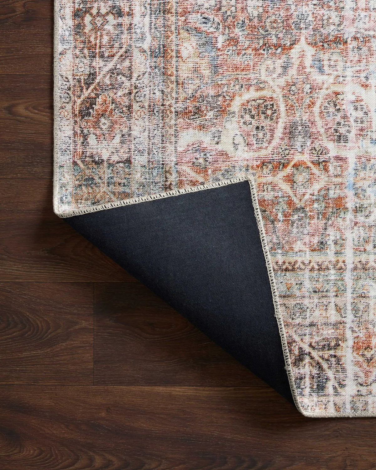 Adrian ADR-05 Sunset / Charcoal Area Rug by Loloi