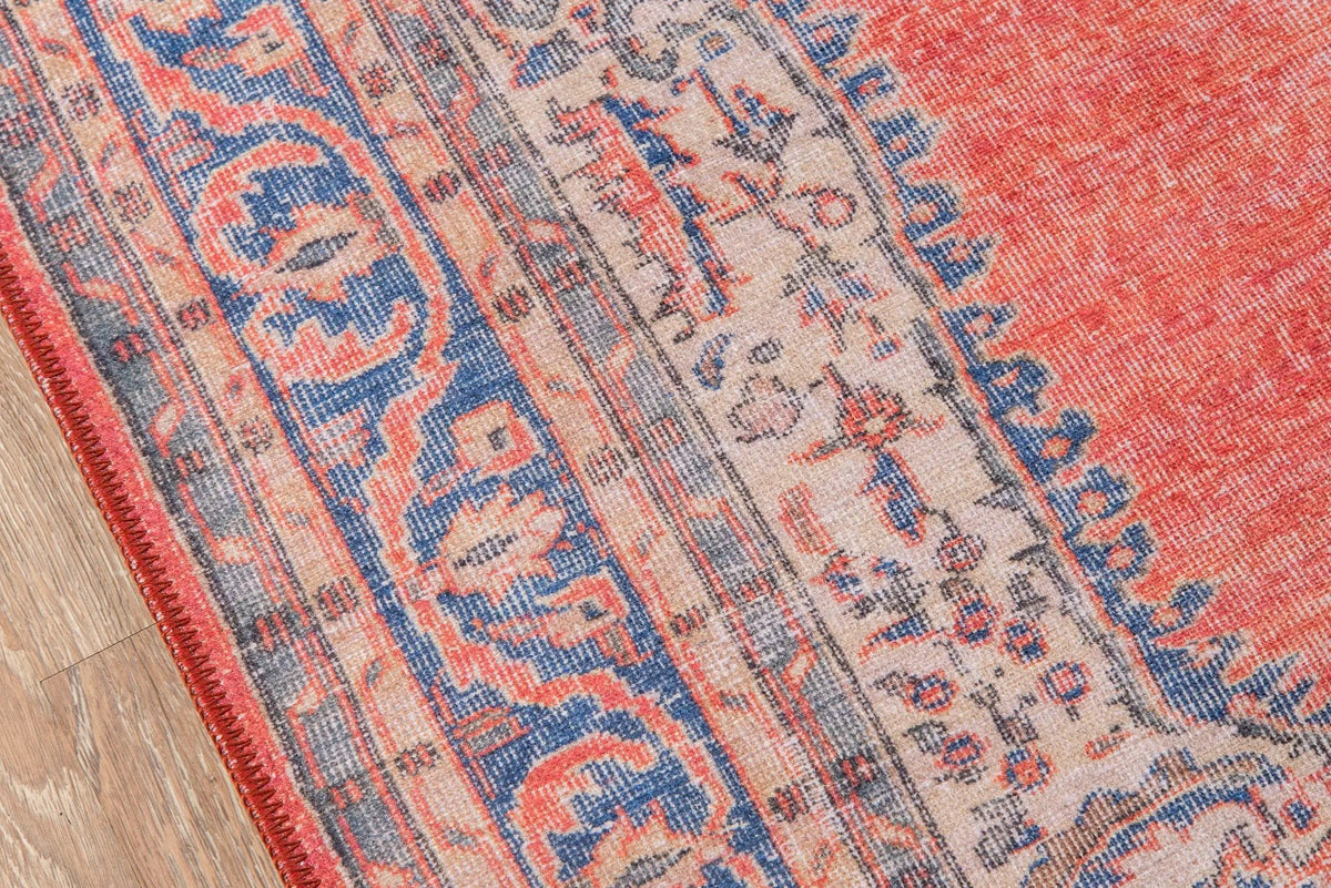 Afshar AFS12 Red Area Rug by Momeni