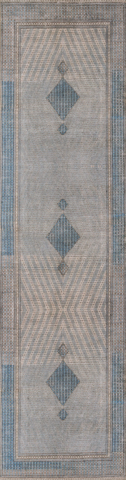 Momeni Afshar AFS-34 Blue Area Rug