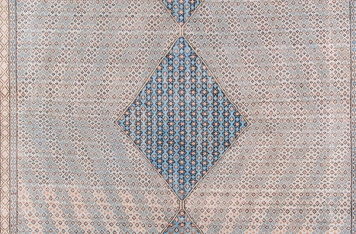 Afshar AFS34 Blue Area Rug by Momeni