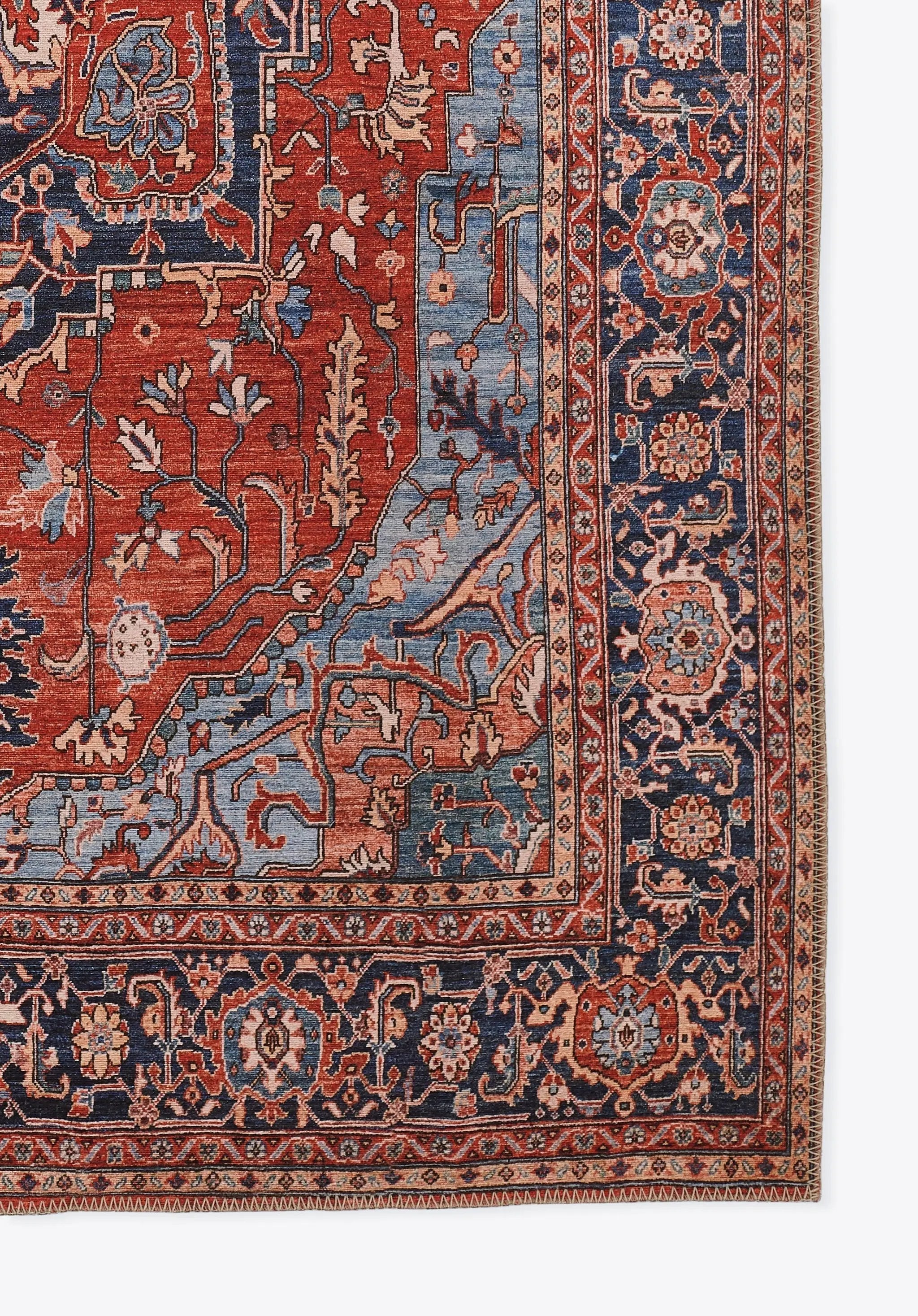 Afshar AFS37 Red Area Rug by Momeni
