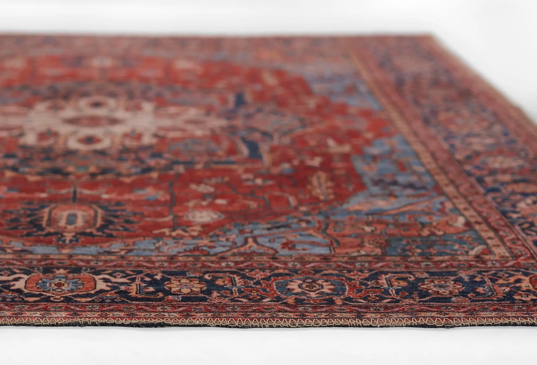 Afshar AFS37 Red Area Rug by Momeni