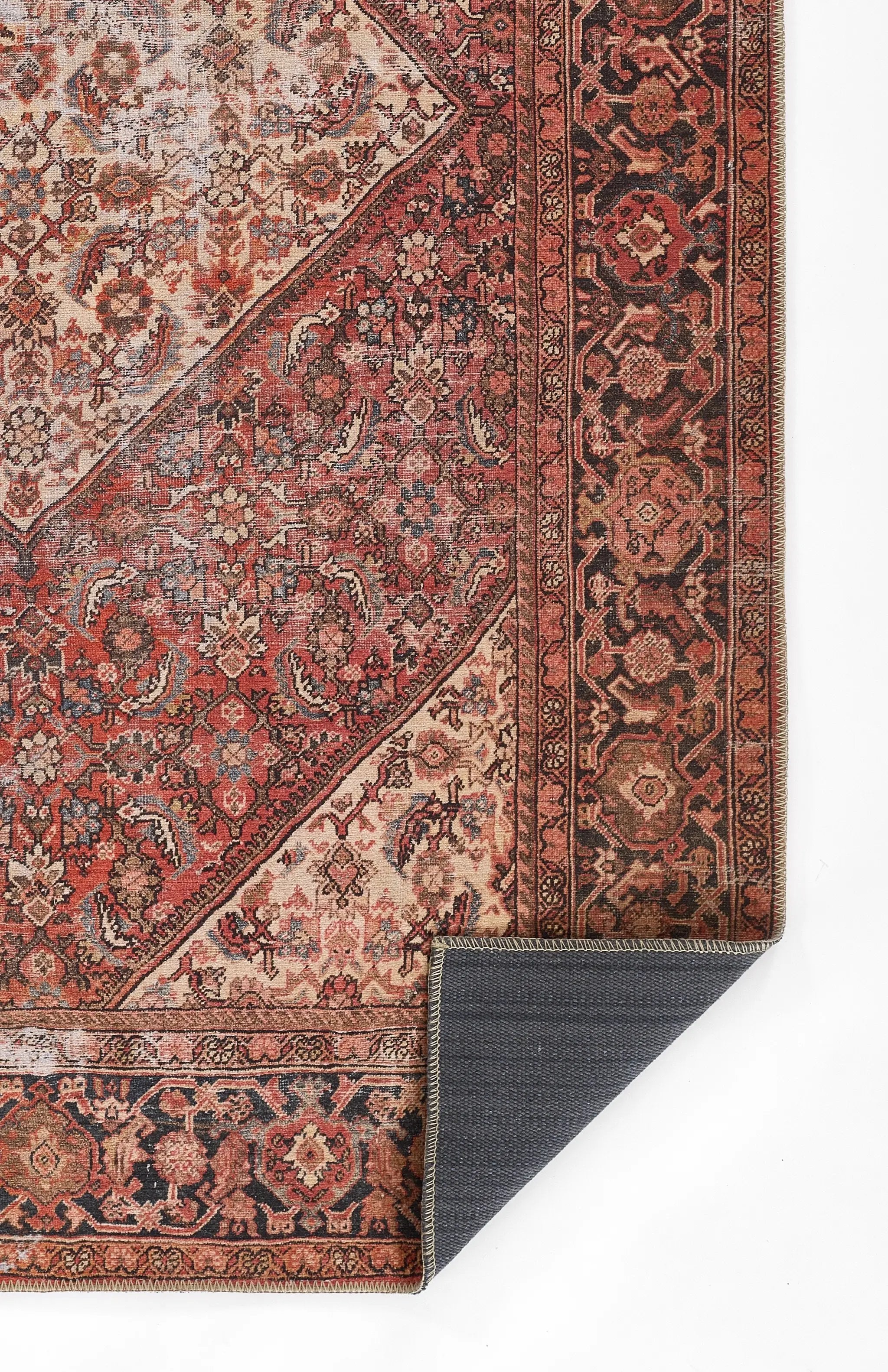 Afshar AFS44 Red Area Rug by Momeni