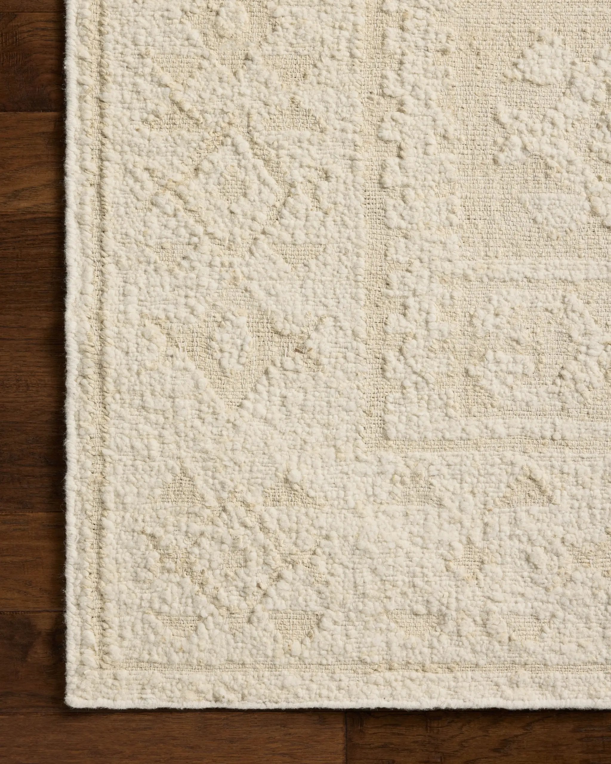 Alara ALR-01 Ivory / Natural Area Rug by Loloi
