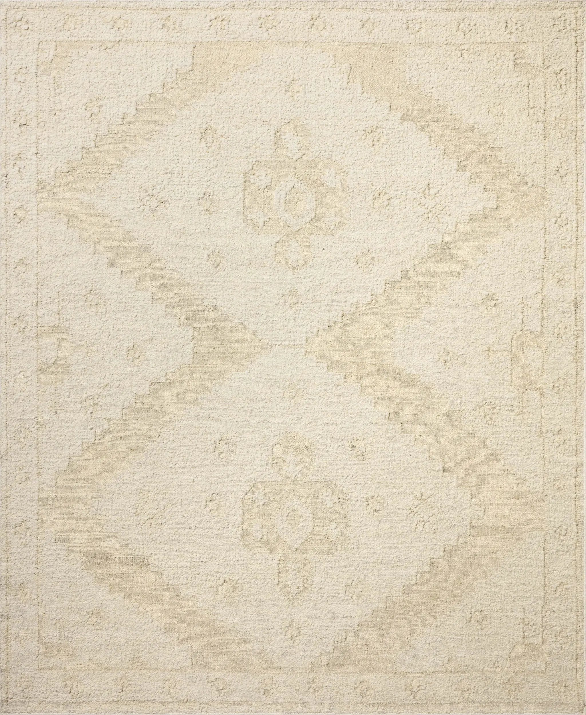 Alara ALR-03 Ivory / Natural Area Rug by Loloi