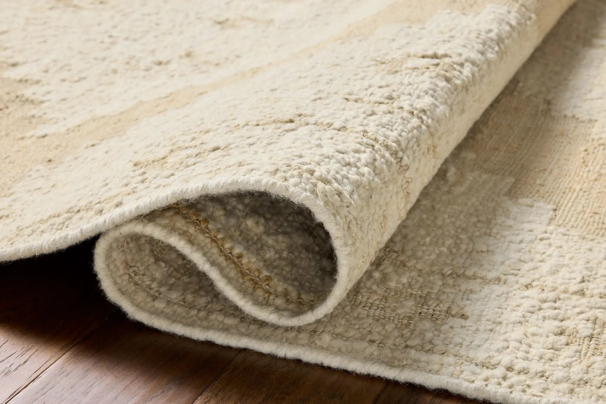 Alara ALR-03 Ivory / Natural Area Rug by Loloi