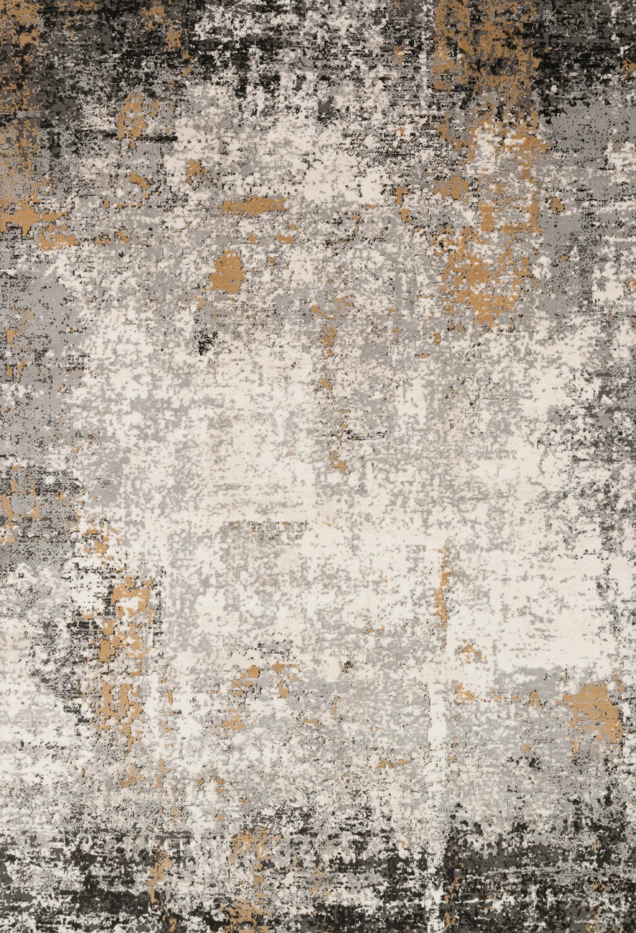 Alchemy ALC-02 Granite / Gold Area Rug by Loloi