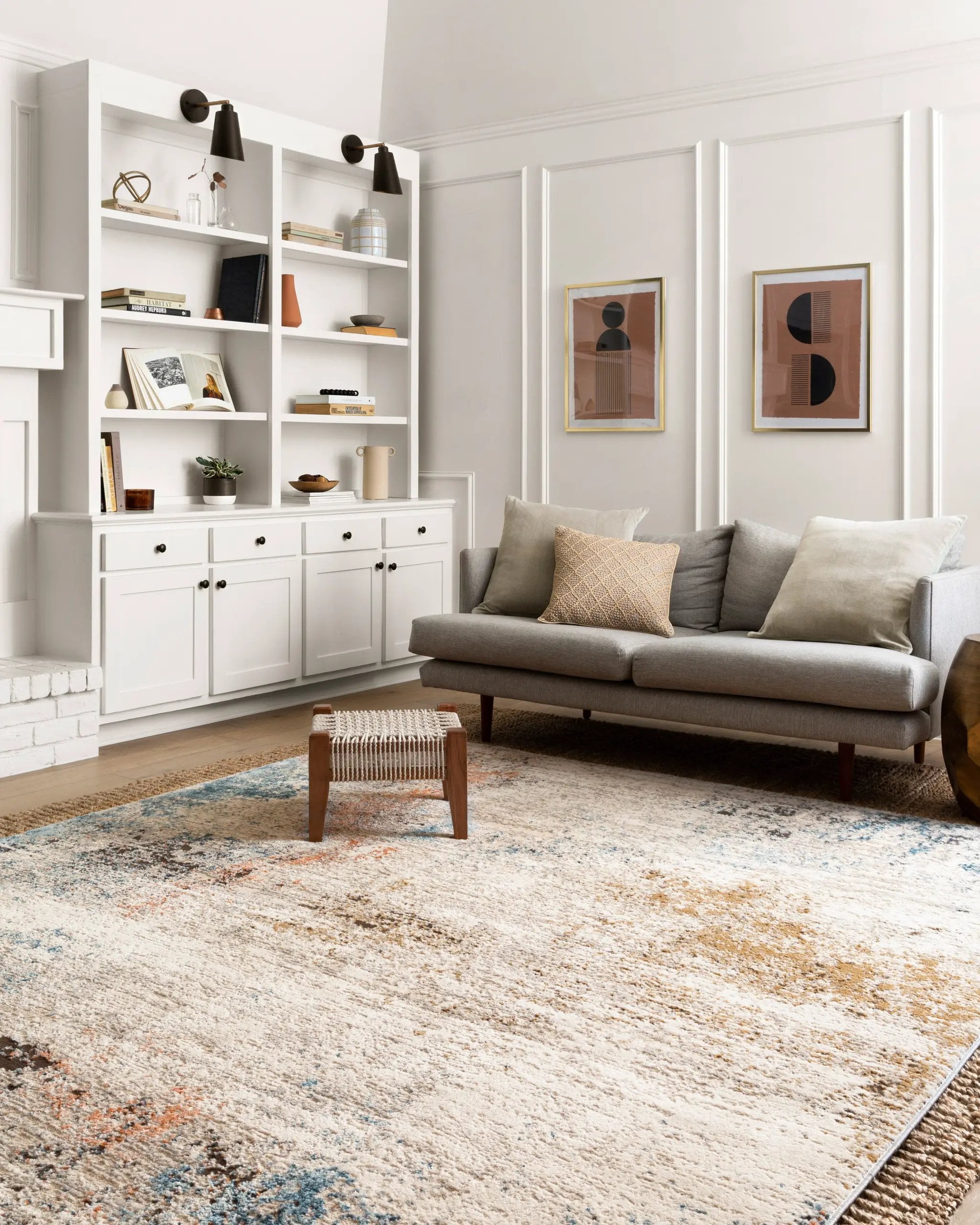 Alchemy ALC-03 Ivory / Multi Area Rug by Loloi