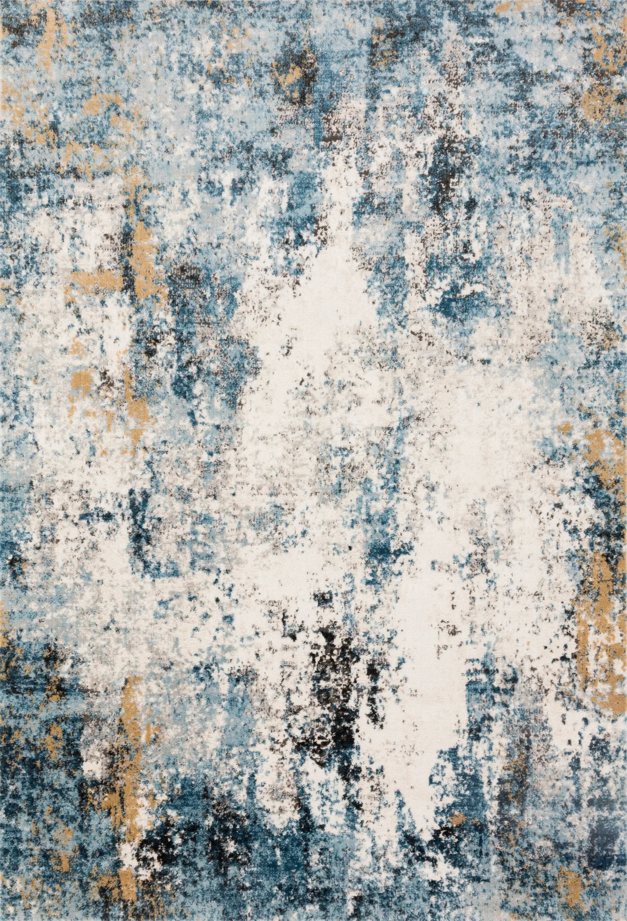 Alchemy ALC-05 Denim / Ivory Area Rug by Loloi
