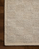A hand-woven wool area rug with gentle dove tones, the Alina ALN-01 Dove Area Rug adds character to any room