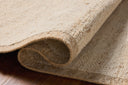 Rich in warm natural hues, the Alina ALN-01 Natural Area Rug is a hand-woven wool area rug built for style and comfort