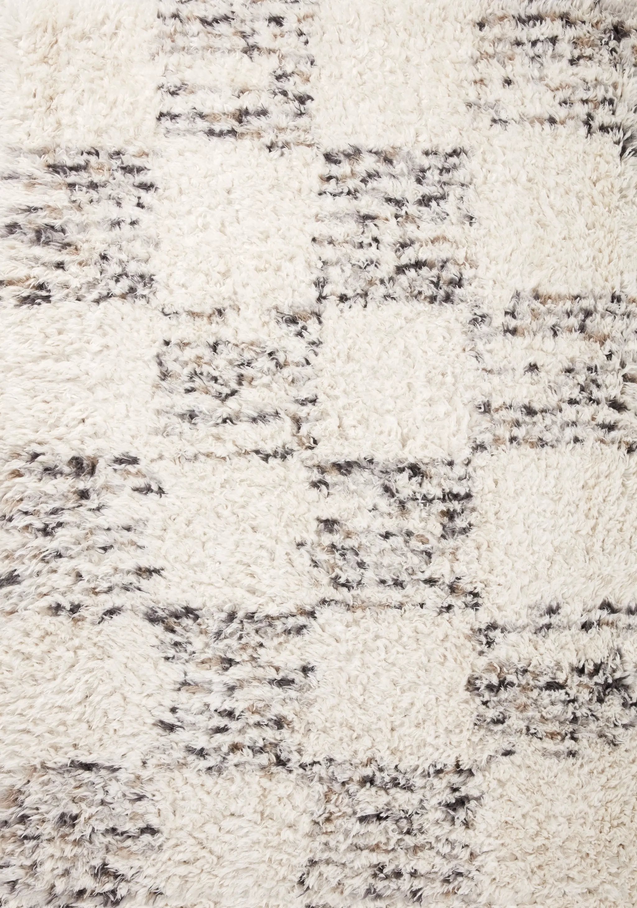Amira AMI-01 Ivory / Granite Area Rug by Angela Rose x Loloi