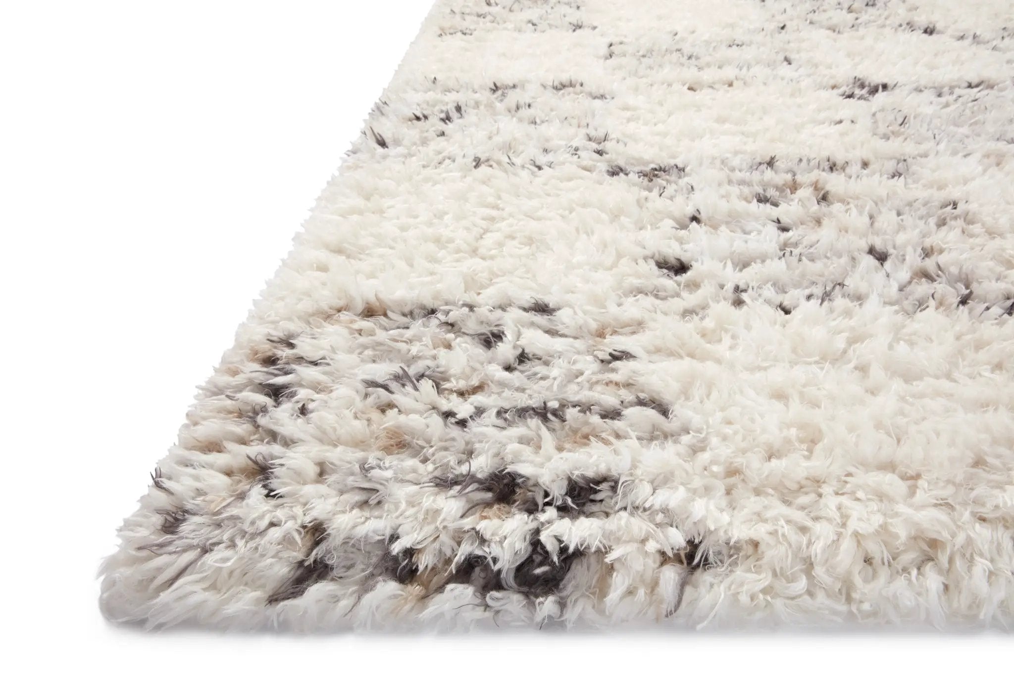 Amira AMI-01 Ivory / Granite Area Rug by Angela Rose x Loloi