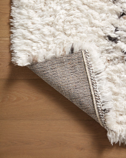 Angela Rose x Loloi Amira AMI-01 Ivory / Granite Area Rug