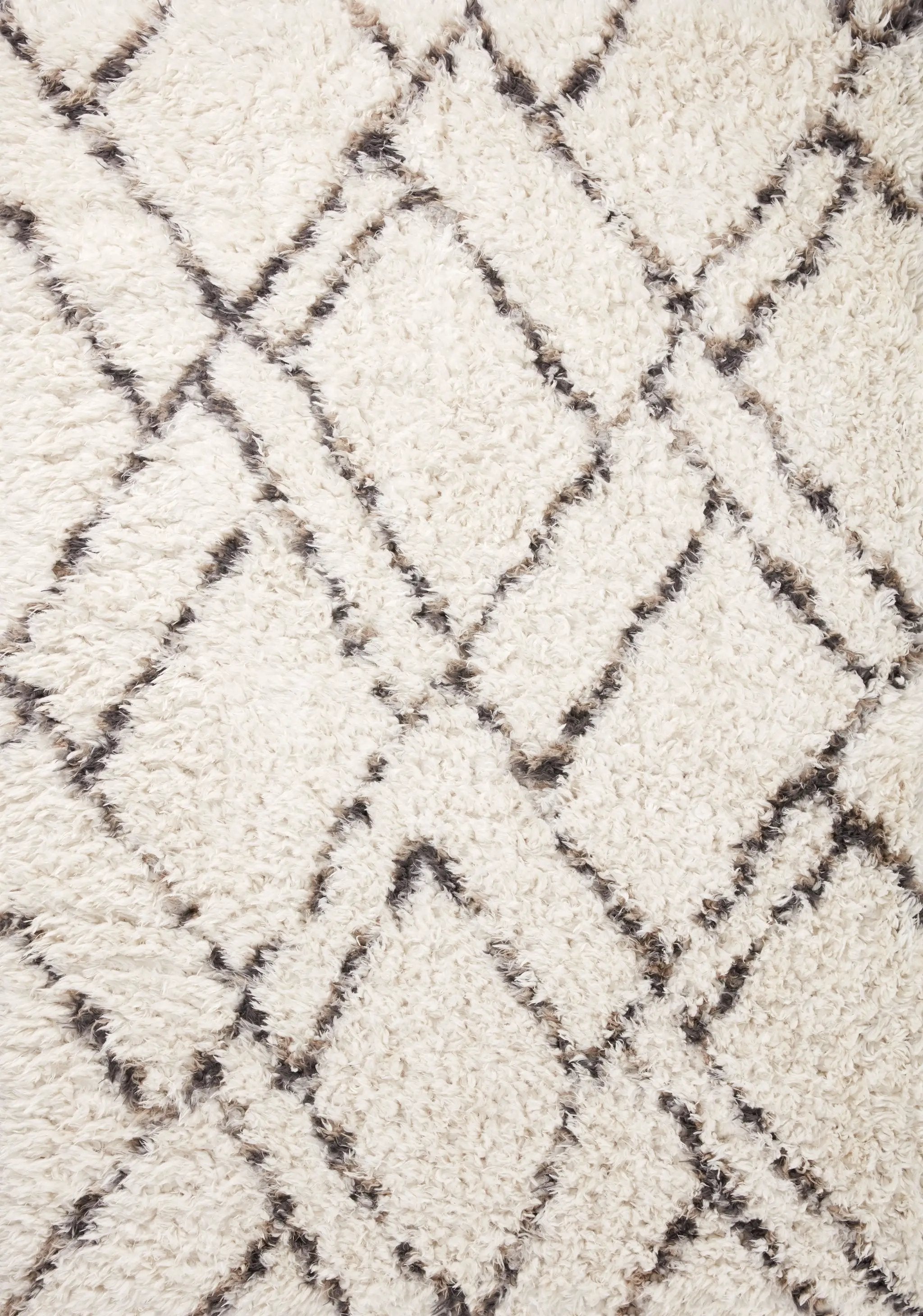 Amira AMI-02 Ivory / Bark Area Rug by Angela Rose x Loloi